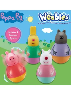 * Peppa Pig Weebles Peppa & Friends Figure Pack- Styles May Vary* Peppa Pig