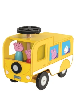 * Peppa Pig Wooden Campervan Ride On* Peppa Pig