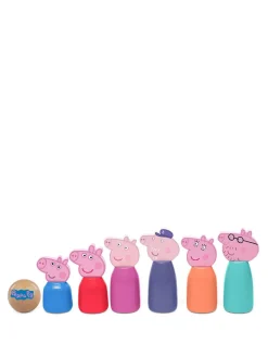* Peppa Pig Wooden Character Skittles* Peppa Pig