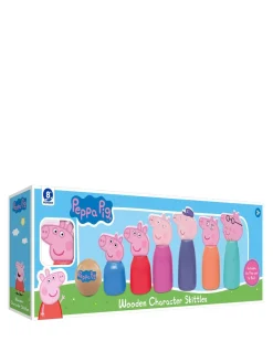* Peppa Pig Wooden Character Skittles* Peppa Pig