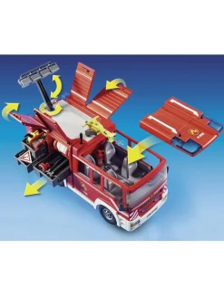 * Playmobil 9464 City Action Fire Engine With Working Water Cannon* Playmobil