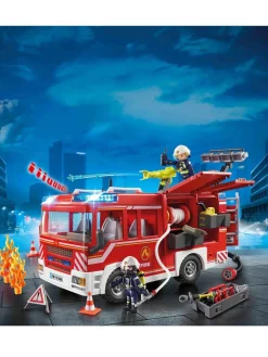 * Playmobil 9464 City Action Fire Engine With Working Water Cannon* Playmobil