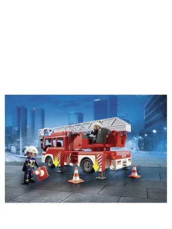 * Playmobil 9463 City Action Fire Ladder Unit With Extendable Ladder* Playmobil
