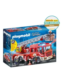 * Playmobil 9463 City Action Fire Ladder Unit With Extendable Ladder* Playmobil