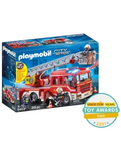 * Playmobil 9463 City Action Fire Ladder Unit With Extendable Ladder* Playmobil