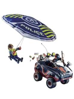 * Playmobil 70781 City Action Police Parachute With Amphibious Vehicle* Playmobil