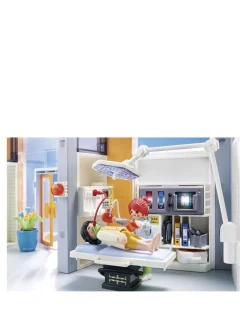 * Playmobil 70190 City Life Large Furnished Hospital With Lift* Playmobil