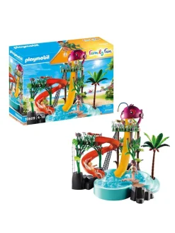 * Playmobil 70609 Family Fun Aqua Park Water Park With Slides* Playmobil