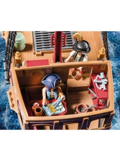 * Playmobil 70411 Pirates Large Floating Pirate Ship With Cannon* Playmobil