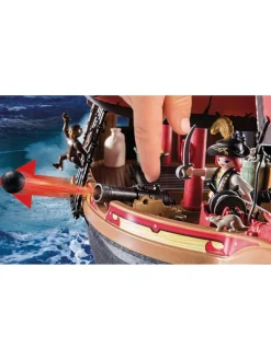 * Playmobil 70411 Pirates Large Floating Pirate Ship With Cannon* Playmobil