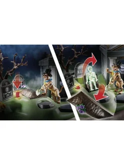 * Playmobil 70362 Scooby Doo!© Adventure On The Cemetery* Playmobil