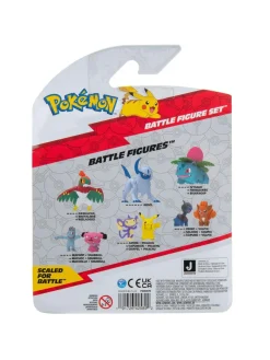 * Pokemon Pokemon 2-Inch Battle Figure Multipack – Pikachu, Squirtle, Charmander, Bulbasaur, Mimikyu & Toxel* Pokemon