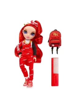 * Rainbow High Junior High Fashion Doll – Ruby Anderson (Red)* Rainbow High