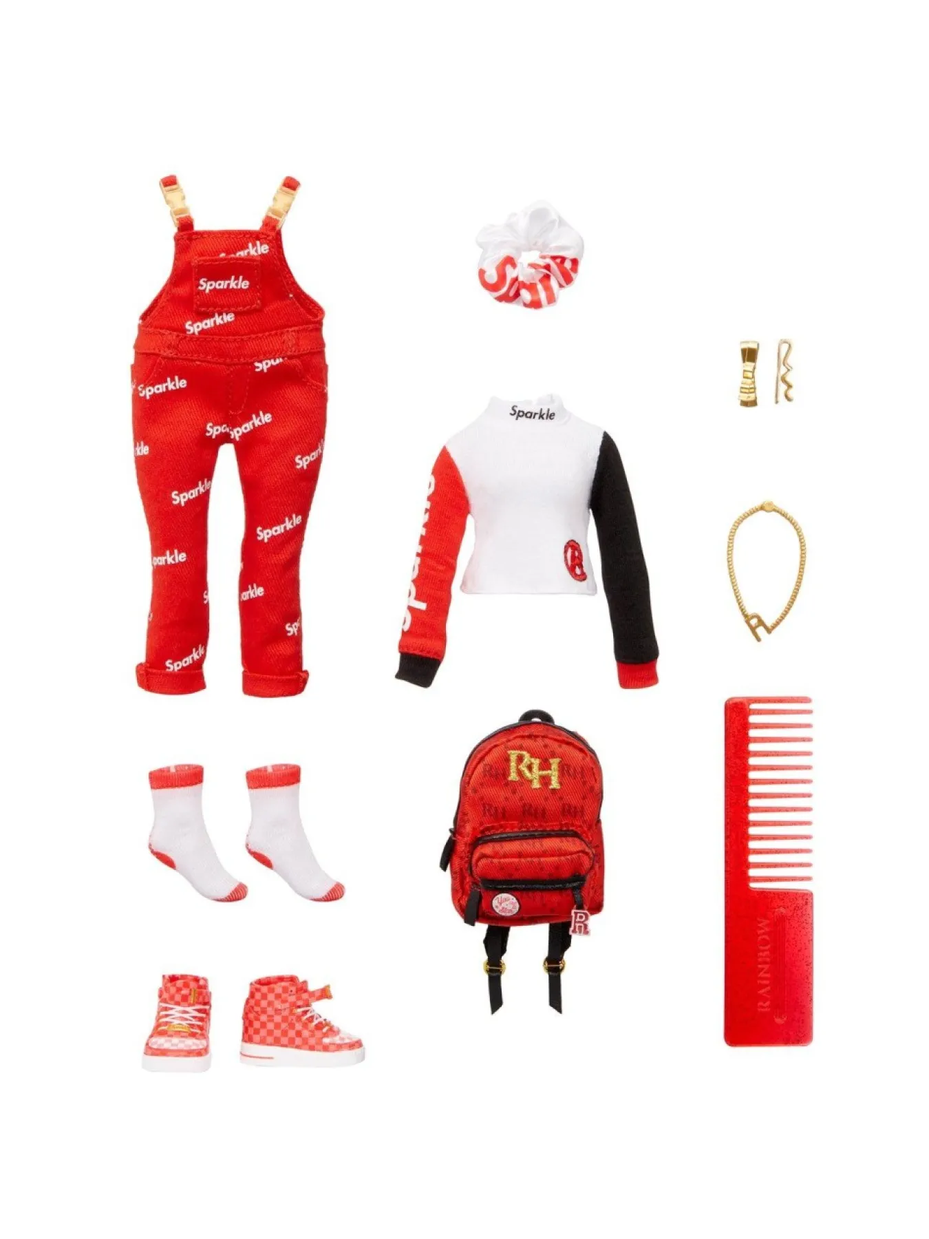 * Rainbow High Junior High Fashion Doll – Ruby Anderson (Red)* Rainbow High