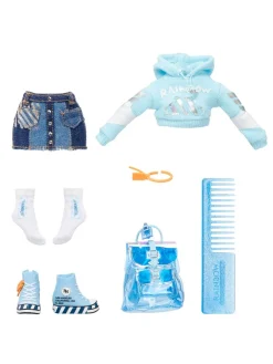 * Rainbow High Junior High Fashion Doll – Skyler Bradshaw (Blue)* Rainbow High