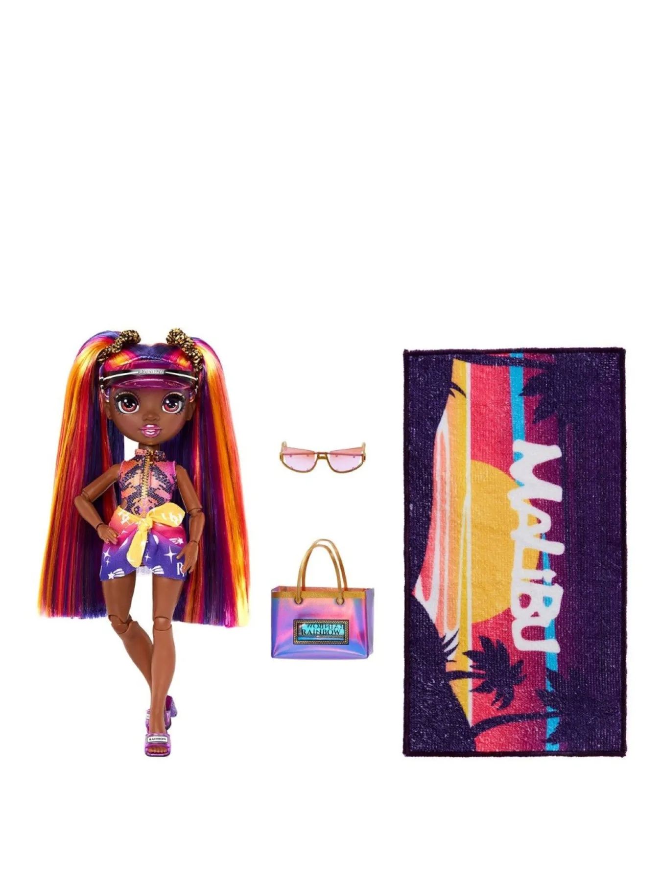 * Rainbow High Pacific Coast Fashion Doll – Phaedra Westward (Sunset)* Rainbow High