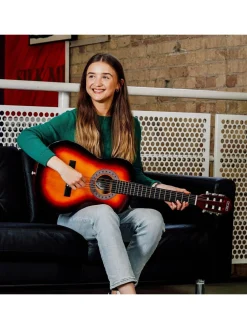 3rd Avenue 3/4 Size Classical Guitar Pack – Sunburst With Free Online Music Lessons* 3Rd Avenue