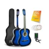 3rd Avenue 3/4 Size Classical Guitar Pack – Blueburst With Free Online Music Lessons* 3Rd Avenue