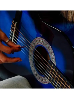 3rd Avenue 3/4 Size Classical Guitar Pack – Blueburst With Free Online Music Lessons* 3Rd Avenue