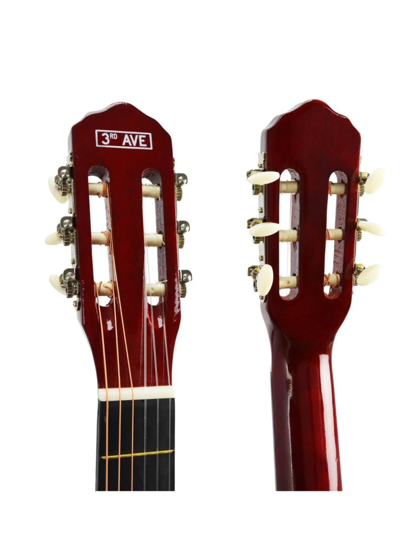 3rd Avenue Full Size Classical Guitar Pack – Natural With Free Online Music Lessons* 3Rd Avenue