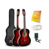 3rd Avenue Full Size Classical Guitar Pack – Redburst* 3Rd Avenue