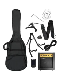 Christmas Gifts Rocket Full Size Electric Guitar Pack In Red With Free Online Music Lessons* Christmas Gifts