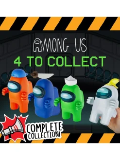 Christmas Gifts Shop Among Us Action Figures 17Cm Season 2 1 Pack Window Box (S1) + 5 Hats& Accessories* Christmas Gifts