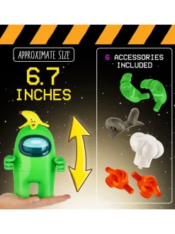 Christmas Gifts Shop Among Us 17Cm Action Figures.Season 2 2 Pack Asst Plus Accessories* Christmas Gifts