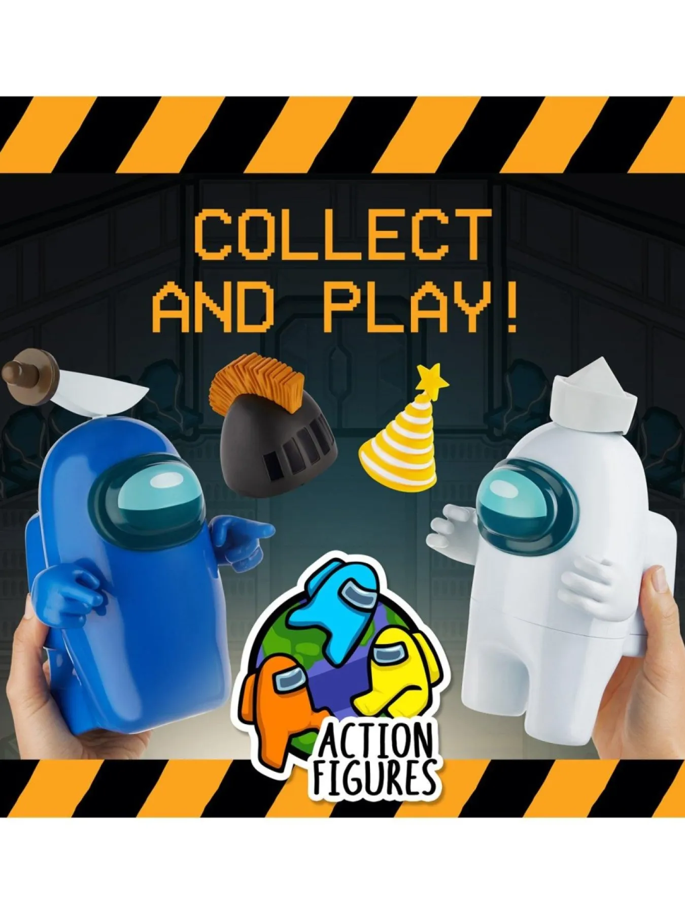 Christmas Gifts Shop Among Us 17Cm Action Figures.Season 2 2 Pack Asst Plus Accessories* Christmas Gifts