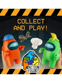 Christmas Gifts Shop Among Us 17Cm Action Figures.Season 2 2 Pack Asst Plus Accessories* Christmas Gifts