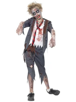 Christmas Gifts Shop Halloween Zombie Schoolboy Fancy Dress Costume* Christmas Gifts
