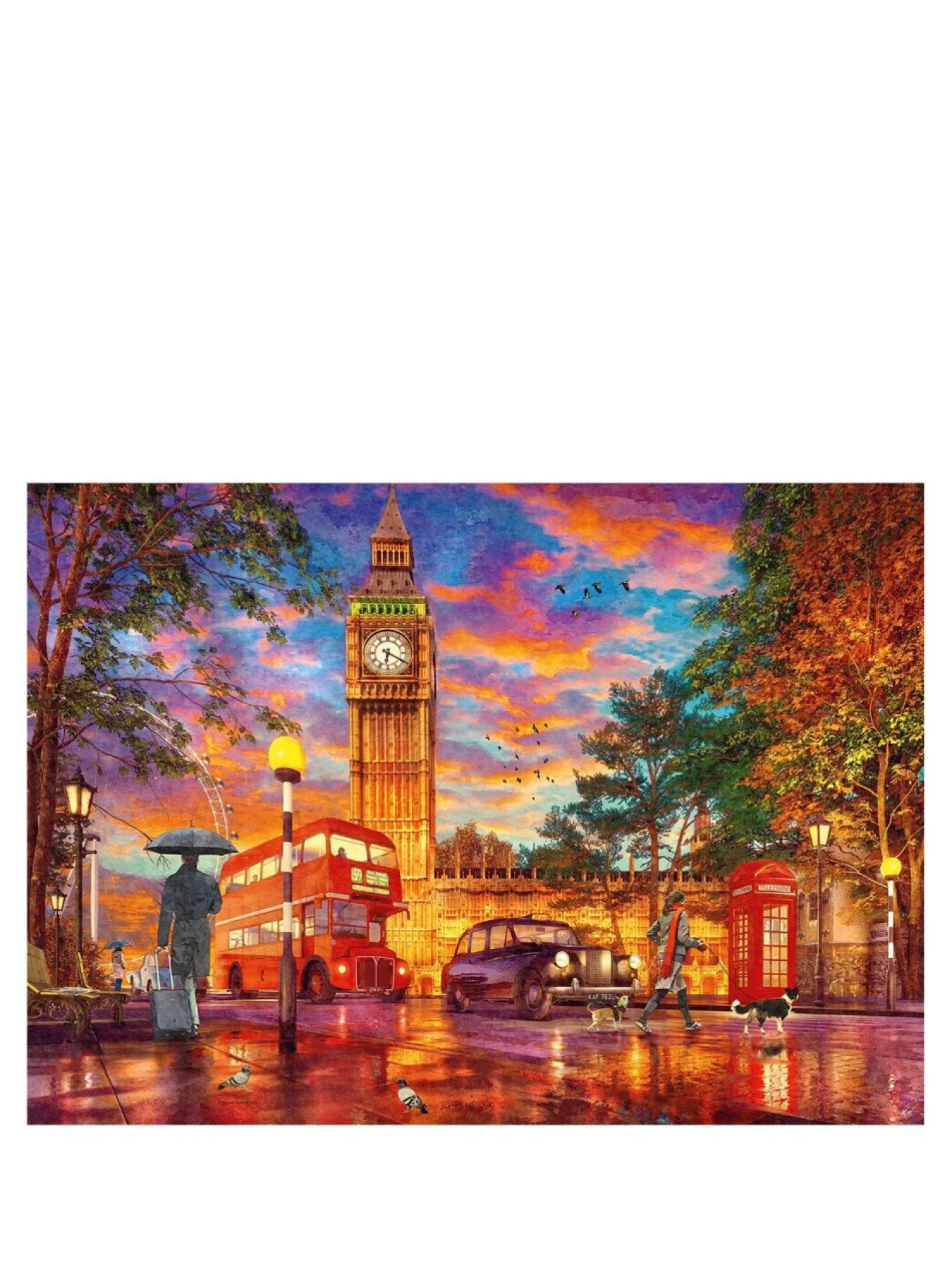 Christmas Gifts Shop Ravensburger Sunset At Parliament Square 1000 Piece Jigsaw Puzzle* Christmas Gifts