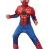 Christmas Gifts Spiderman Deluxe Ultimate Spider-Man Muscle Costume* Christmas Gifts