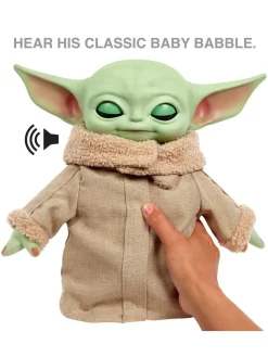 Christmas Gifts Star Wars Star Wars: The Mandalorian 11″ Grogu Feature Plush (2022)* Christmas Gifts