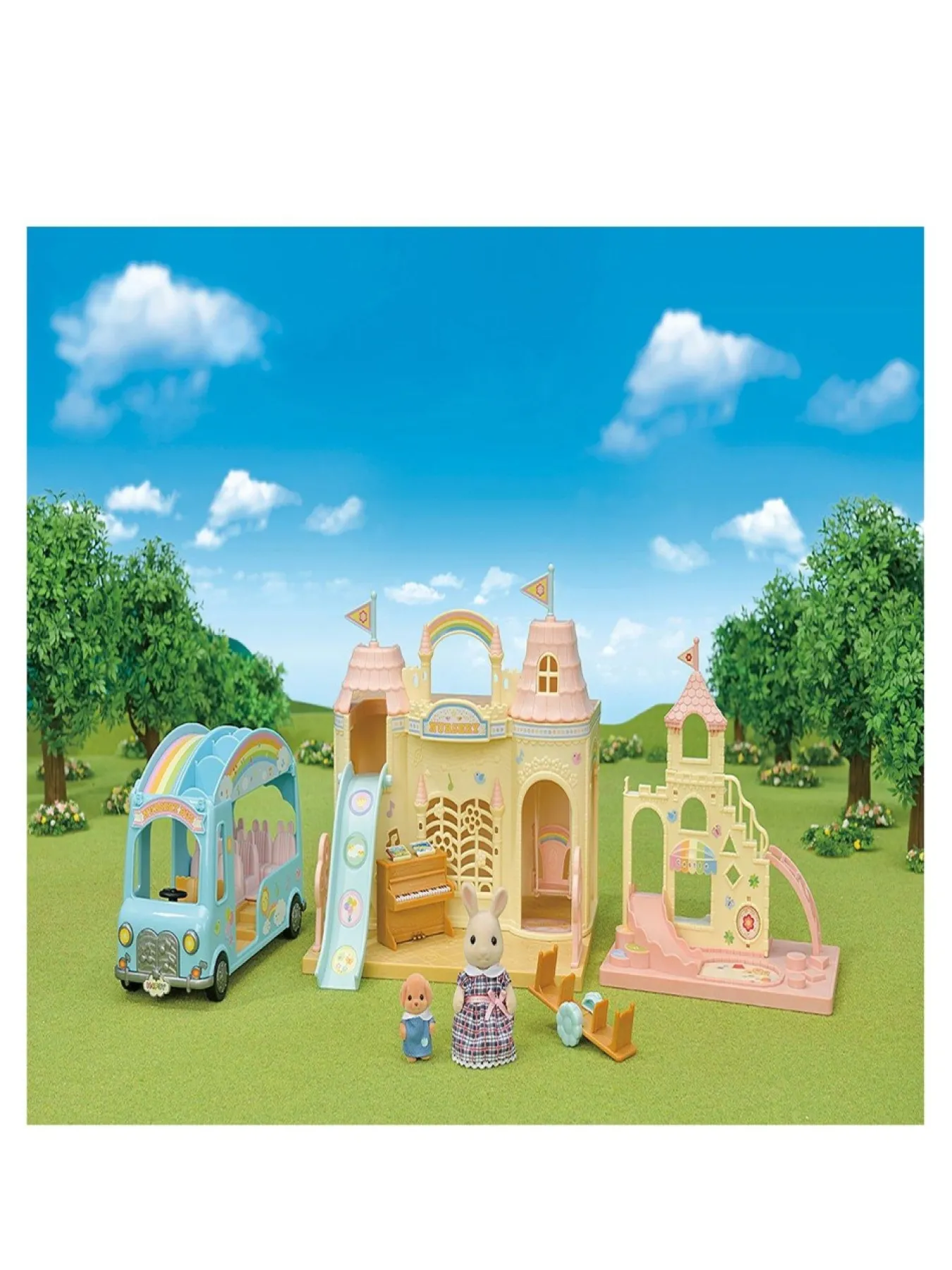 Christmas Gifts Sylvanian Families Baby Castle Nursery Gift Set* Christmas Gifts