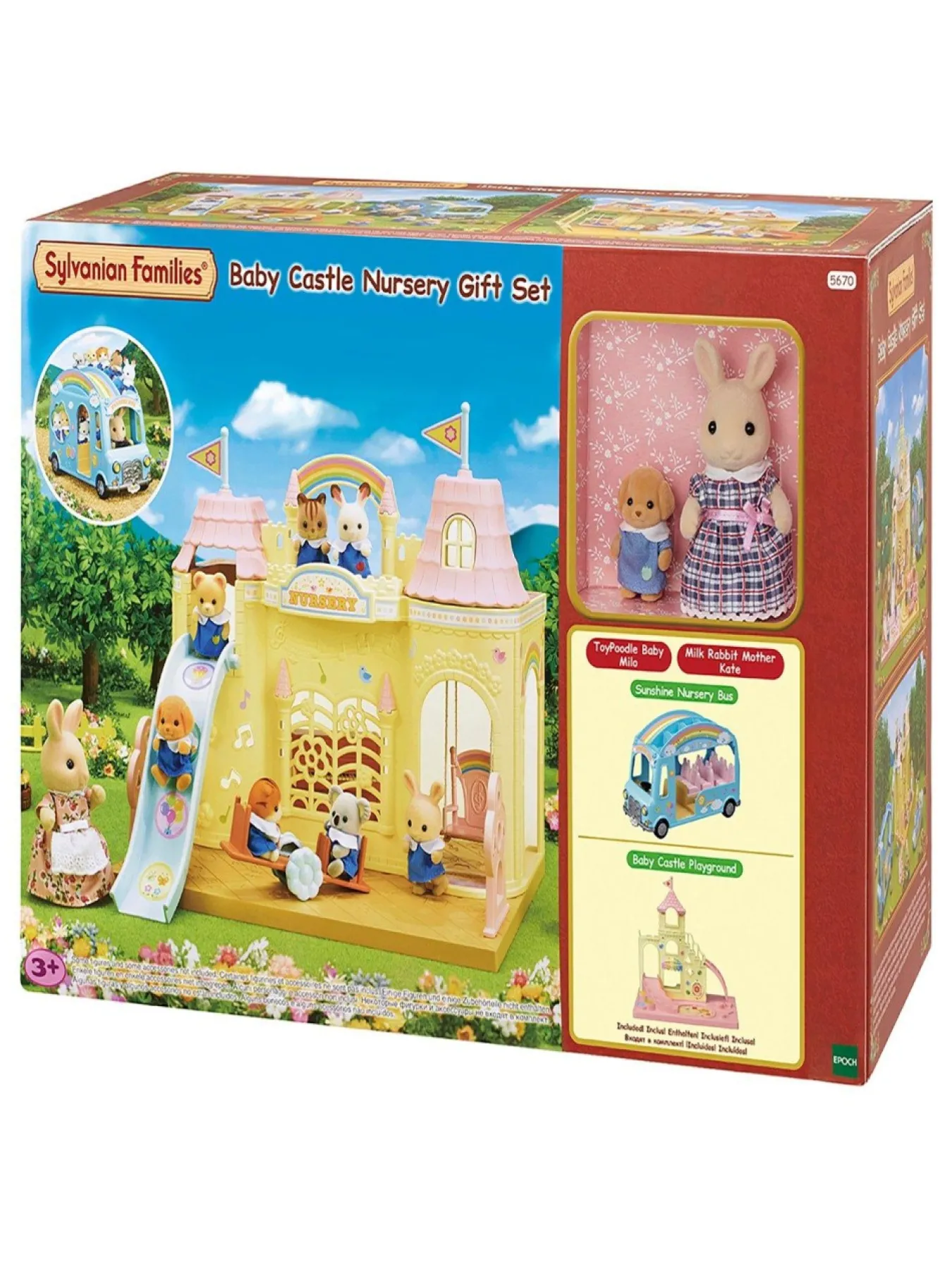 Christmas Gifts Sylvanian Families Baby Castle Nursery Gift Set* Christmas Gifts