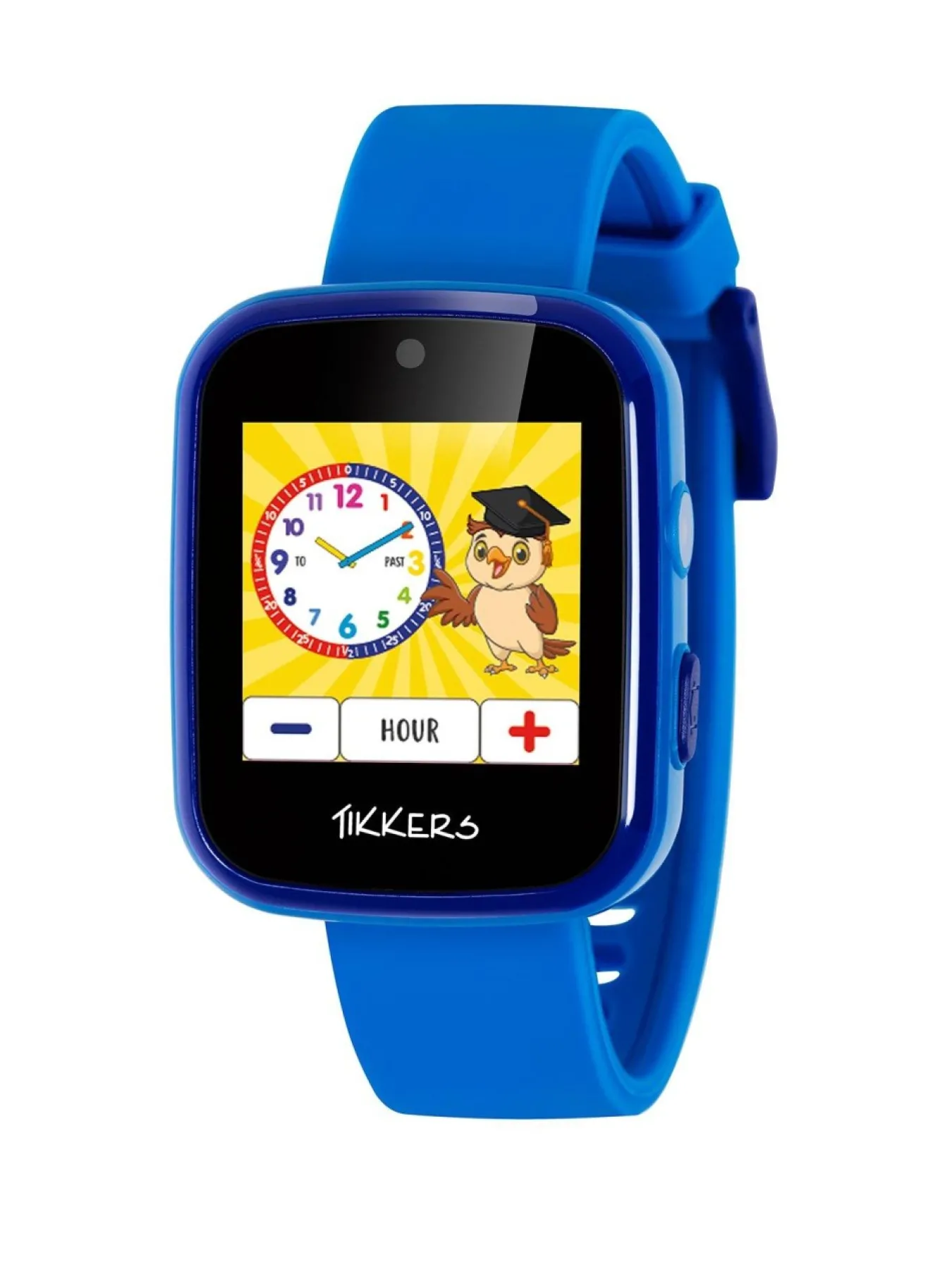 Christmas Gifts Tikkers Full Display Blue Silicone Strap Kids Smart Watch* Christmas Gifts