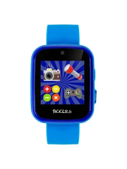 Christmas Gifts Tikkers Full Display Blue Silicone Strap Kids Smart Watch* Christmas Gifts