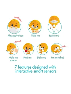 Christmas Gifts Tiny Love Wonder Buddy Interactive Electronic Baby Development Toy 0 Months+ Leonardo Lion* Christmas Gifts