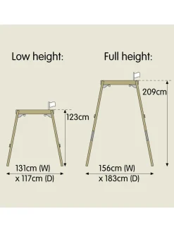 Christmas Gifts Tp Forest Acorn Growable Wooden Swing Set* Christmas Gifts