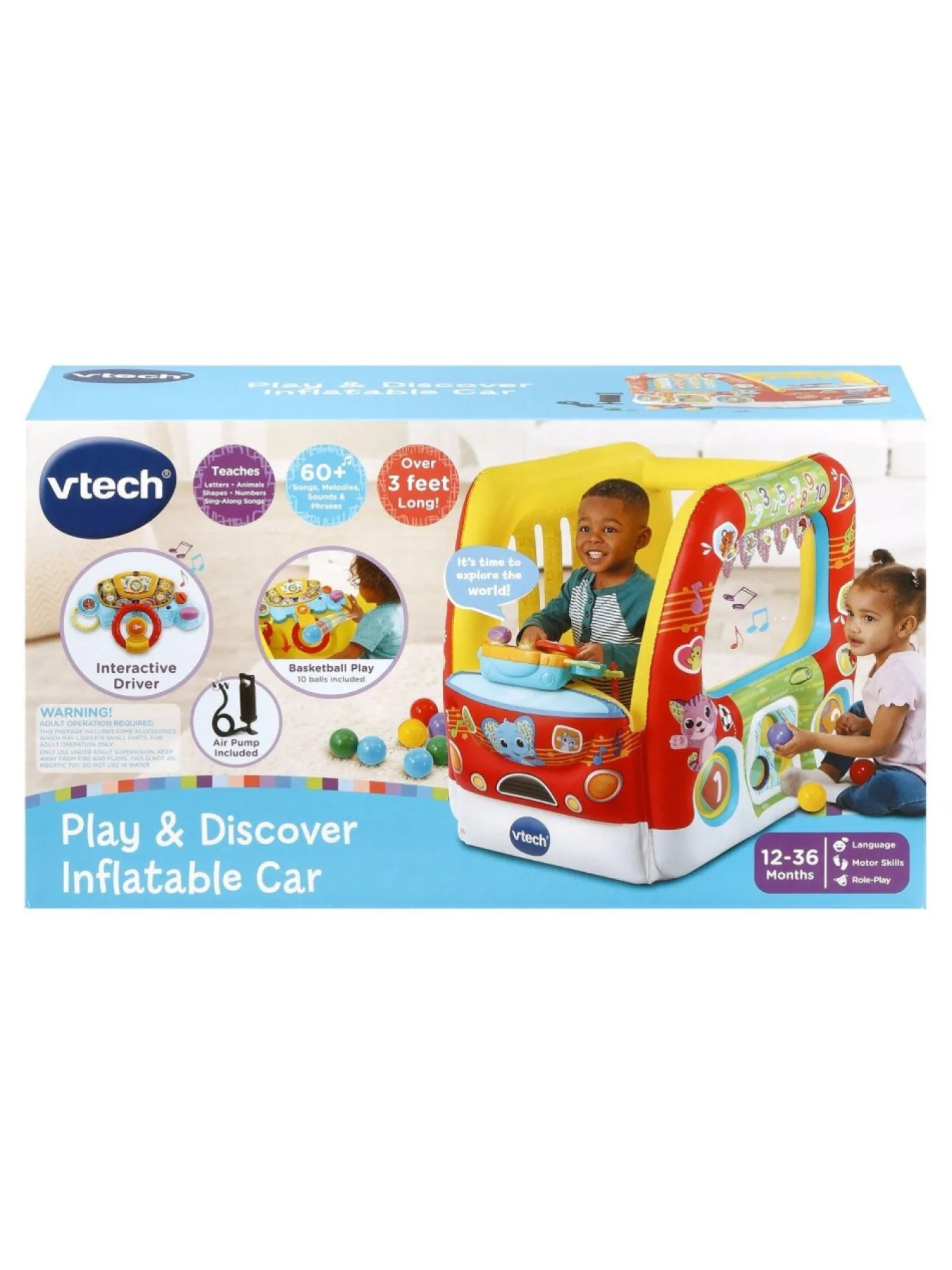 * Vtech Play & Discover Inflatable Car* Vtech