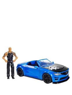 Christmas Gifts Wwe 6″ Wrekkin' Slam Mobile & The Rock Figure* Christmas Gifts