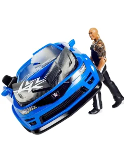 Christmas Gifts Wwe 6″ Wrekkin' Slam Mobile & The Rock Figure* Christmas Gifts