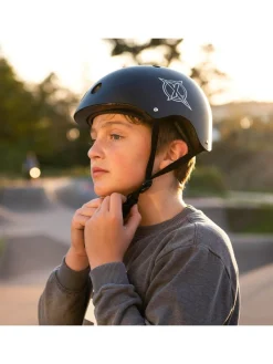 Christmas Gifts Xootz Unisex Kids Bike Helmet For Bmx, Skateboard, Scooter Or Roller Blading, Black, Extra Small* Christmas Gifts