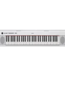Christmas Gifts Yamaha Piaggero Np12 White Electronic Keyboard With Stand, Bench, Headphones And Online Lessons* Christmas Gifts